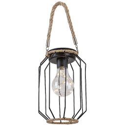 Rabalux Sluis lampa solarna wisząca 1x0,2 W czarny 77046