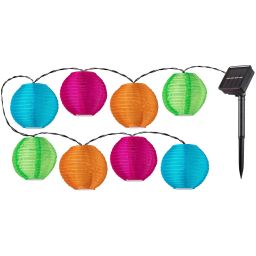 Rabalux Titu lampa solarna wisząca 8x0,06 W multikolor 77048