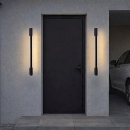 Rabalux Zilina kinkiet zewnętrzny 1x8 W czarny 77053