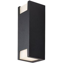 Rabalux Cernon kinkiet zewnętrzny 2x7 W czarny 77055