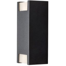 Rabalux Cernon kinkiet zewnętrzny 2x7 W czarny 77055