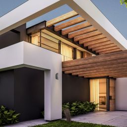 Rabalux Temse kinkiet zewnętrzny 2x3 W antracyt 77066