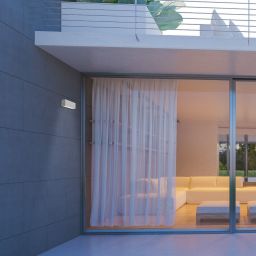 Rabalux Mataro kinkiet zewnętrzny 1x10 W biały 77076