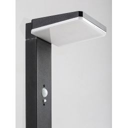 Rabalux Lasset lampa solarna stojąca 1x4,4 W czarny 77079