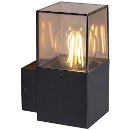 Rabalux Loanda kinkiet zewnętrzny 1x60 W czarny 77080