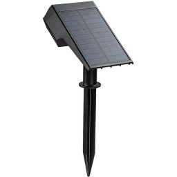 Rabalux Nantes lampa solarna stojąca 1x0,5 W czarny 77088
