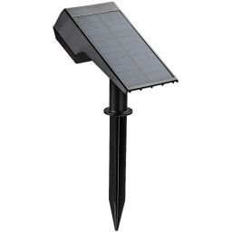 Rabalux Nantes lampa solarna stojąca 1x0,5 W czarny 77088