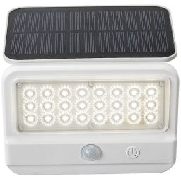 Rabalux Flaxton kinkiet solarny 1x7 W biały 77090