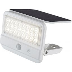 Rabalux Flaxton kinkiet solarny 1x7 W biały 77090