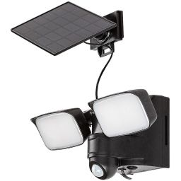 Rabalux Leszno kinkiet solarny 2x5 W czarny 77091