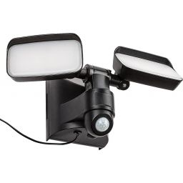 Rabalux Leszno kinkiet solarny 2x5 W czarny 77091