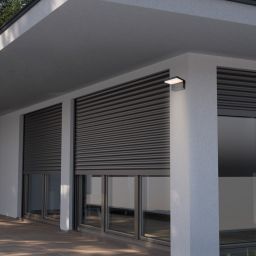 Rabalux Zaragoza kinkiet zewnętrzny 1x10 W czarny 77092