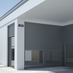 Rabalux Lublin kinkiet zewnętrzny 1x10 W czarny 77100