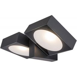 Rabalux Telde kinkiet zewnętrzny 2x7 W antracyt 77101