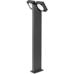 Rabalux Telde lampa stojąca zewnętrzna 2x7 W antracyt 77102