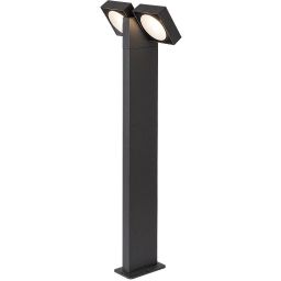 Rabalux Telde lampa stojąca zewnętrzna 2x7 W antracyt 77102