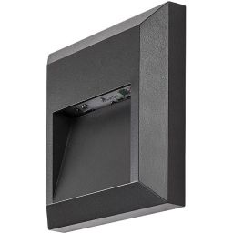 Rabalux Trento kinkiet zewnętrzny 1x4 W antracyt 77105