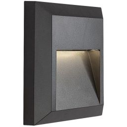 Rabalux Trento kinkiet zewnętrzny 1x4 W antracyt 77105