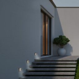 Rabalux Trento kinkiet zewnętrzny 1x4 W antracyt 77105