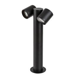 Rabalux Enol lampa stojąca zewnętrzna 2x35 W czarna 77113