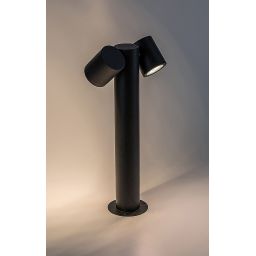 Rabalux Enol lampa stojąca zewnętrzna 2x35 W czarna 77113