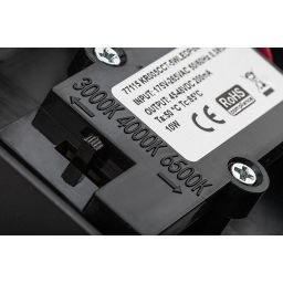 Rabalux Zaragoza kinkiet zewnętrzny 1x9 W czarny 77115