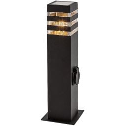 Rabalux Ankara lampa stojąca zewnętrzna 1x12 W czarna 77122