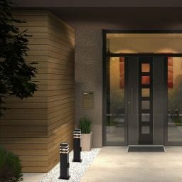 Rabalux Ankara lampa stojąca zewnętrzna 1x12 W czarna 77122