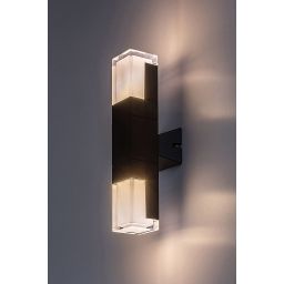 Rabalux Darvas kinkiet zewnętrzny 2x12 W czarny 77127