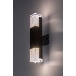 Rabalux Darvas kinkiet zewnętrzny 2x12 W czarny 77127