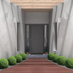 Rabalux Urfa kinkiet zewnętrzny 1x18 W biały 77164