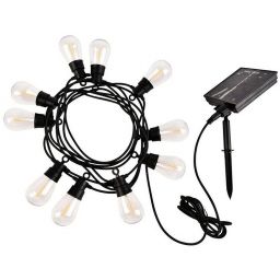 Rabalux Zirc girlanda zewnętrzna 10x3,6 W czarny 77165