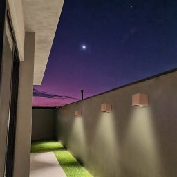 Rabalux Hallstatt kinkiet zewnętrzny 1x10 W brązowy 77169