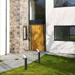 Rabalux Tolna lampa stojąca zewnętrzna 1x10 W czarna 77173