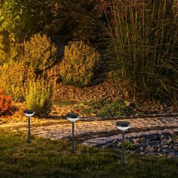 Rabalux Monor lampa gruntowa 1x0,1 W czarny 77177