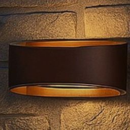 Rabalux Gerla kinkiet zewnętrzny 1x9 W brązowy 77180