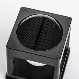 Rabalux Holne lampa solarna stojąca 1x0,3 W czarny 77188