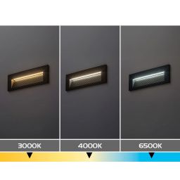 Rabalux Kavala lampa przypodłogowa zewnętrzna 1x6 W czarny 77190