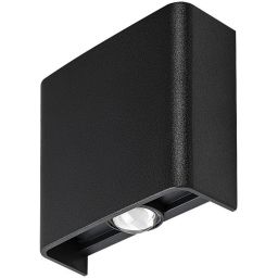 Rabalux Portel kinkiet zewnętrzny 1x3 W czarny 77191