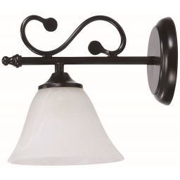 Rabalux Dorothea kinkiet 1x40 W czarny 7771