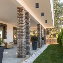 Rabalux Zombor lampa podsufitowa zewnętrzna 1x35 W antracyt 7820