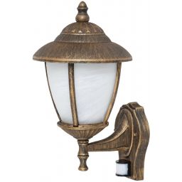 Rabalux Madrid kinkiet zewnętrzny 1x60 W złoty 7836