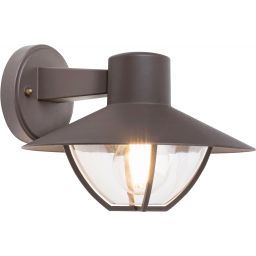Rabalux Almada kinkiet zewnętrzny 1x10W brązowy/przezroczysty 7884