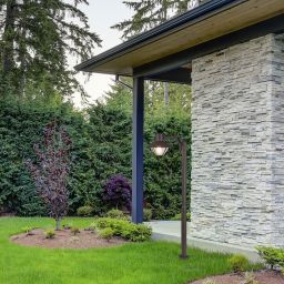 Rabalux Almada lampa stojąca zewnętrzna 1x10W brązowy/przezroczysty 7886