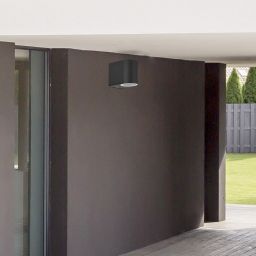 Rabalux Chile kinkiet zewnętrzny 1x35W czarny 8029