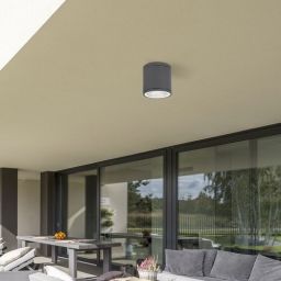 Rabalux Akron lampa podsufitowa zewnętrzna 1x35 W antracyt 8150