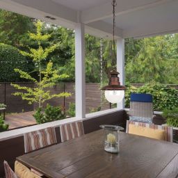 Rabalux Odessa lampa wisząca zewnętrzna 1x60 W brązowa 8164