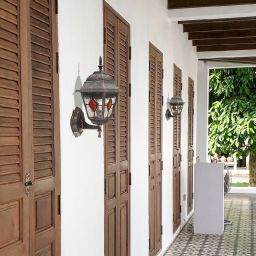 Rabalux Monaco kinkiet zewnętrzny 1x60 W brązowy 8182