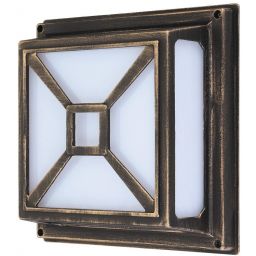 Rabalux Darius kinkiet zewnętrzny 1x60 W złoty 8190