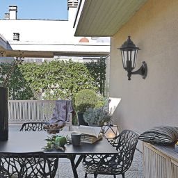 Rabalux Velence kinkiet zewnętrzny 1x60 W czarny 8204